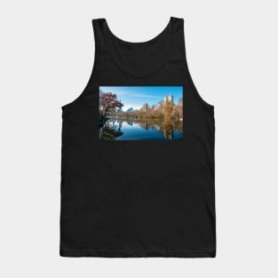 Central Park, New York in fall Tank Top